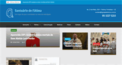 Desktop Screenshot of igrejadefatima.com.br